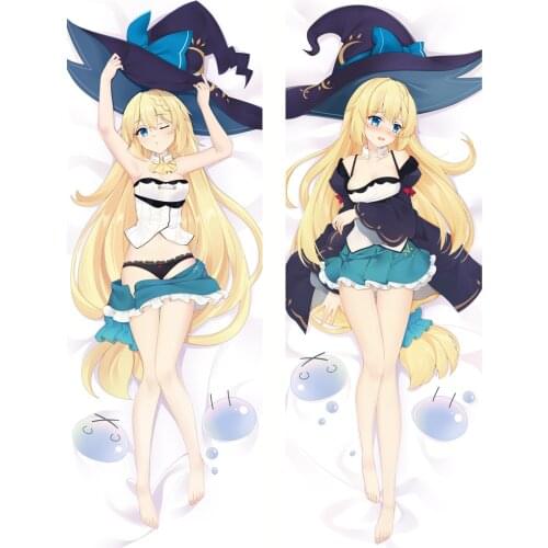 Anime I've Been Killing Slimes for 300 Years and Maxed Out My Level Dakimakura Pillow case Hugging Body Pillow Cover Case