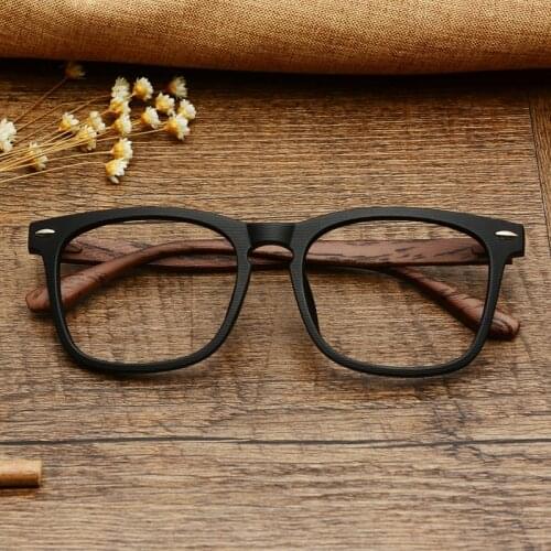 Myopia Glasses Men Women Vintage Eyewear for Man Minus -100 -150 -200 1.56 Index Optic Lens Spectacles Eyeglasses Finished Frame