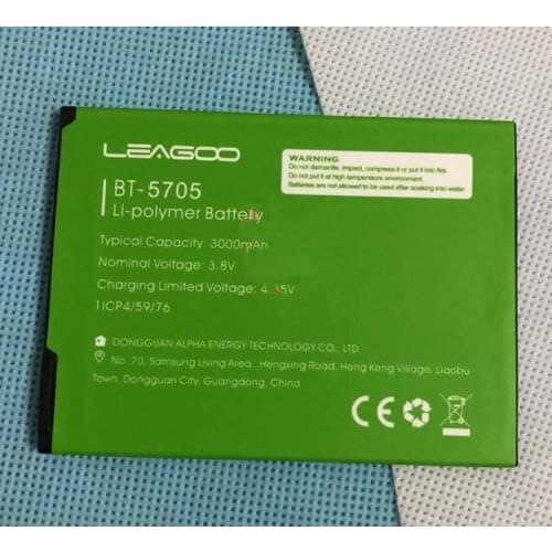 Original battery BT-5705 3000mah 3.8V for Leagoo M9 Pro 18:9 Full Screen 4G Smartphone Android 8.1 MT6739V 5.72" Quad Core