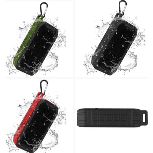 Outdoor wireless bluetooth speaker portable IPX7 waterproof speaker can call card with microphone 360° stereo surround sound