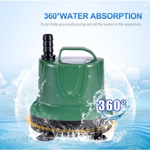 5W 350L/H Submersible Water Pump Mini Fountain Pump Ultra Quiet Waterproof Water Pump for Aquarium Fish Tank Pond Home Garden