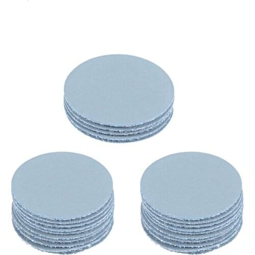 Uxcell 25pcs 1-Inch Hook and Loop Sanding Disc Aluminum Oxide Silicon Carbide 5000 Grit for Polishing Furniture, Wood, Metal