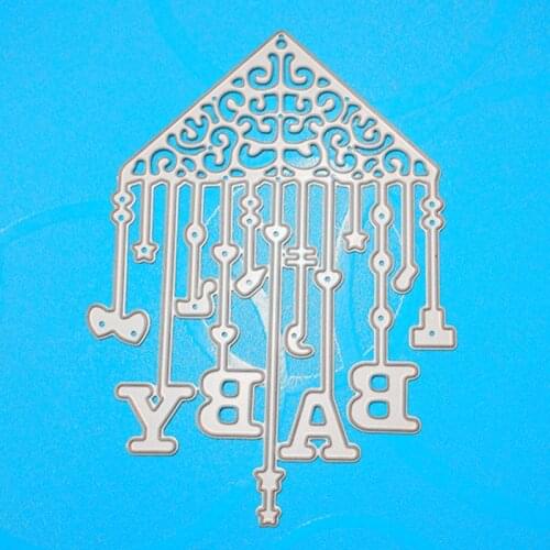 YLCD709 Baby Metal Cutting Dies For Scrapbooking Stencils DIY Album Cards Decoration Embossing Folder Die Cutter Template Tool