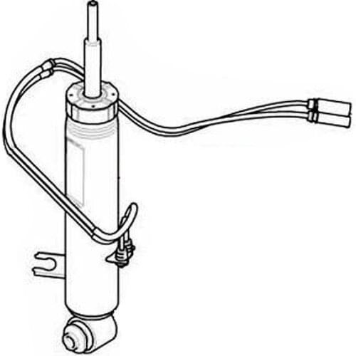 Rear Right Passenger Side Suspension Shock Absorber Strut For BMW X6 E71 2007-2014 37126794550