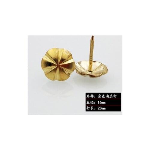016 Foam nail 16MM*20mm soft bag antique decorative nail flat head round big head copper nail sofa nail wallpaper lengthening