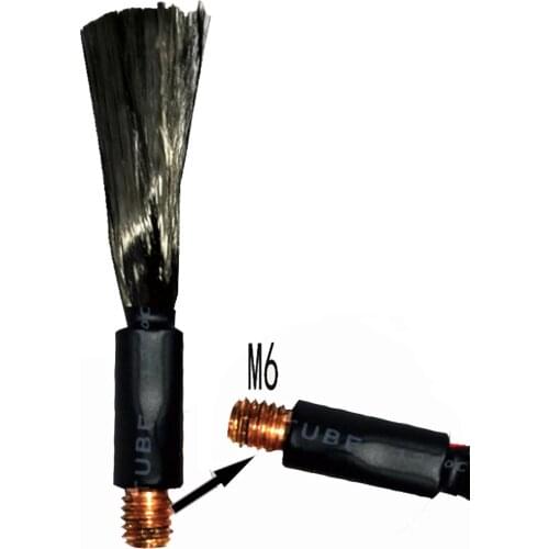 10pcs Polishing Brush Head For Stainless Steel Weld Bead Processor Welding Seam Cleaning Machine With M6/M8 Thread