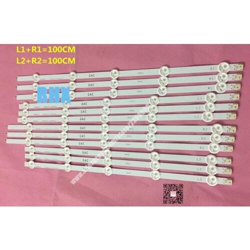 12piece/lot FOR LG 50-inch LED lamp strips 6916l-1272a /1273A /1276A/1241A R1+L1=100CM R2+L2=100CM