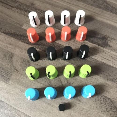 20pcs Rotary Knob NI For Traktor Kontrol Z1 Z2 S2 S4 S5 S8 DJ Controller Mixer