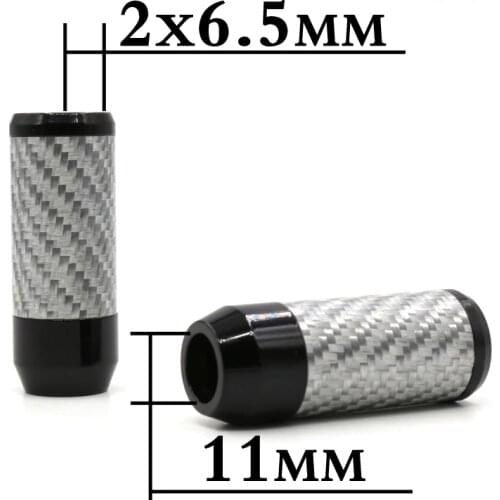 4pcs Carbon Fiber 1 To 2 Pants Boot Y Splitter hifi Speaker Audio/Video Cable Wire Pant
