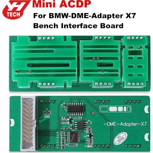 Yanhua Mini ACDP For BMW-DME-Adapter X7 Bench Interface Board for N57 Diesel DME ISN Read/Write and Clone