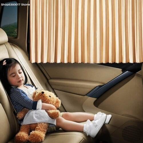 Car Side Window Sun Shade Cover Anti UV Protection Curtain Retractable Folding SunShade For Hyundai Tucson 2019 2020 2021 2018