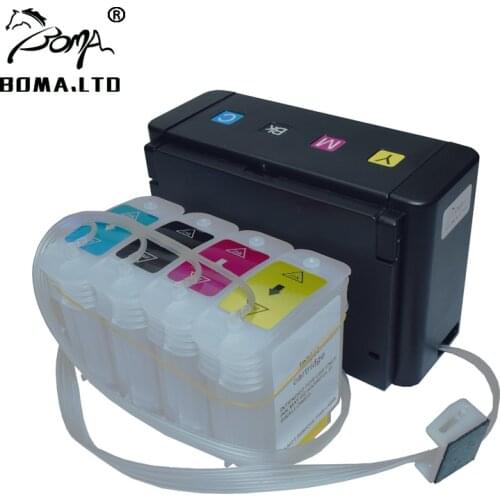 BOMA.LTD Continuous Ink Ciss System For HP10 82 For HP 500 800 815 Printer For HP 10 82 CISS With Cartridge Auto Reset ARC Chip