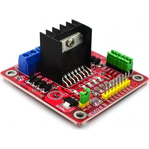L298N Dual Bridge DC stepper Controller Control Motor Driver module Board for