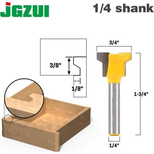 1/4" Shank Reversible Drawer Front Router Bit For Woodworking Cutter Tool Milling Cutter