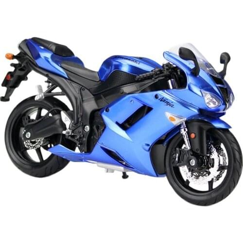 Maisto 1:12 Kawasaki Ninja ZX-6R Alloy Motorcycle Diecast Bike Car Model Toy Collection Mini Moto Gift