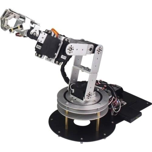 Newest 6-Dof Robotic Arm/Bionic Robotic Arm/With Mp3 Player/Robot Kit/Maker Experiment Platform
