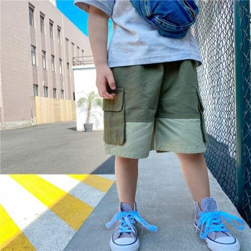 Toddler Boys Shorts Summer Casual Loose Pants for Boy 2 3 4 5 6 7 Years Kids Shorts 2020 High Quality Elastic Waist Boys Shorts