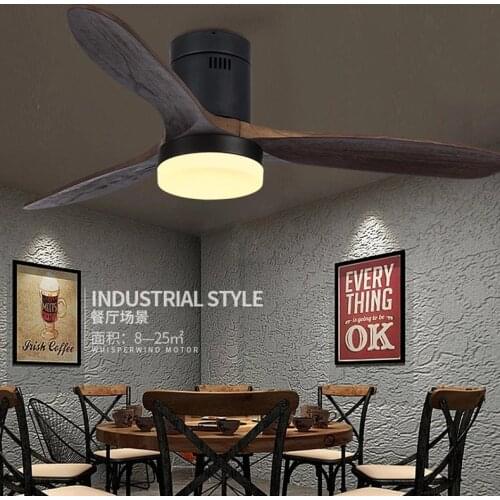 Modern Ceiling Fan Lamp 42in 52in Ceiling fans Remote Controller Wood DC Motor Black White Green Grey Fan Ventilador De Techo