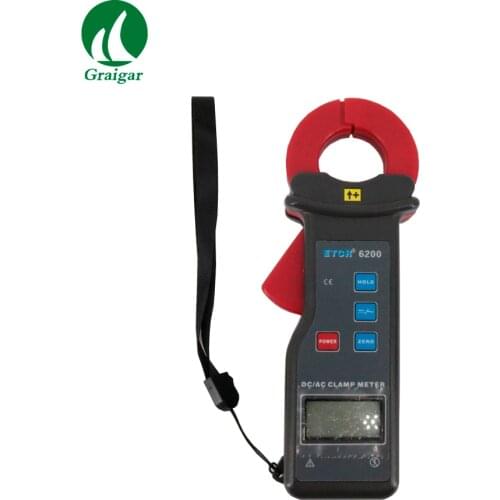 ETCR6200 AC DC Clamp Meter Leakage Current Clamp Meter Car Charge Current Tester 0mA~60.0A AC/DC