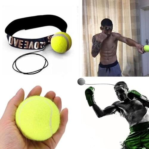 Boxing Reaction Speed Training Ball Sanda Boxer Improve Reaction Hand-eye Training Suit Pressure Gym Boxing Muay Thai Forging