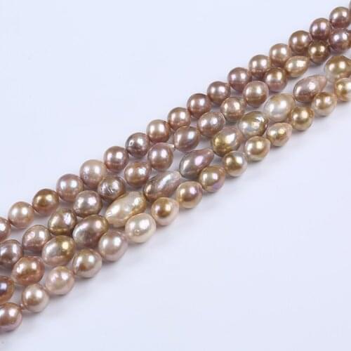 10-12mm Multi Color Fresh Water Cultured Edison Loose Pearl