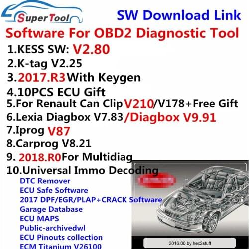 2021 Newest Can Clip V203 Can-Clip 178 Software For Renault Can Clip Canchip V202 Diagnostic Tool Support Multi-Languages 2017.1