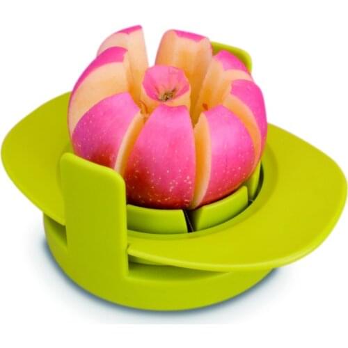 3-IN-1 FRUIT CUTTER SET WITH BASE MANGO PEACH CUTTER APPLE CUTTER TOMATO CUTTER