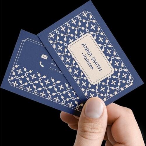 FreePrinting 100pc/200pc/500pc/1000pc/lot Paper business card 300gsm paper cards with Custom logo printing Free Shipping 90x53mm