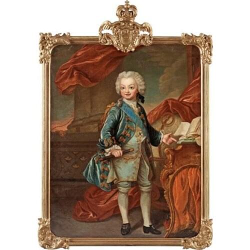 Free shipping classical court figure boy earl canvas printings oil painting orinted on canvas home wall art decoration picture