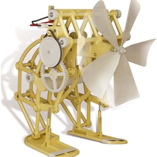 3D Wind Power Bionic Mechanical Beast Assembled Model Educational Toy Kid Puzzle