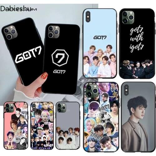 Kpop HIP-HOP GOT7 Phone Case for iphone 12 pro max 11 pro XS MAX 8 7 6 6S Plus X 5S SE 2020 XR case