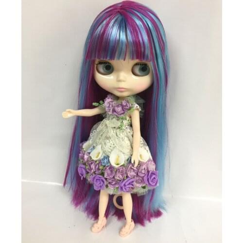 Nude blyth Doll, with bang Mixed hair 20170710 kk