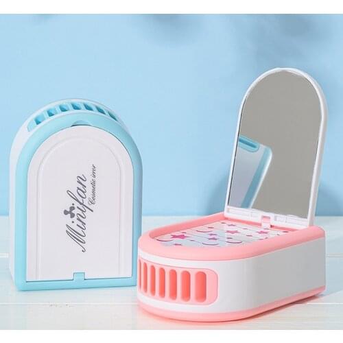 Mini Eyelash Fan Air Conditioning Cooling Refrigeration Blower Glue Grafted Eyelashes Dedicated Dryer USB Portable Makeup Tools