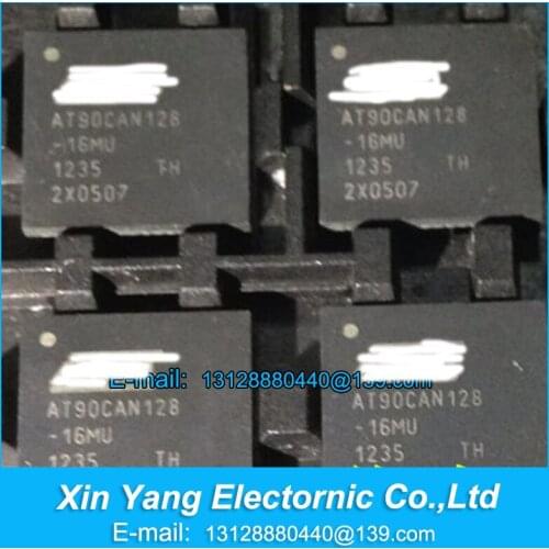 New Original Non-counterfeit AT90CAN128-16MU AT90CAN128 QFN Free shipping