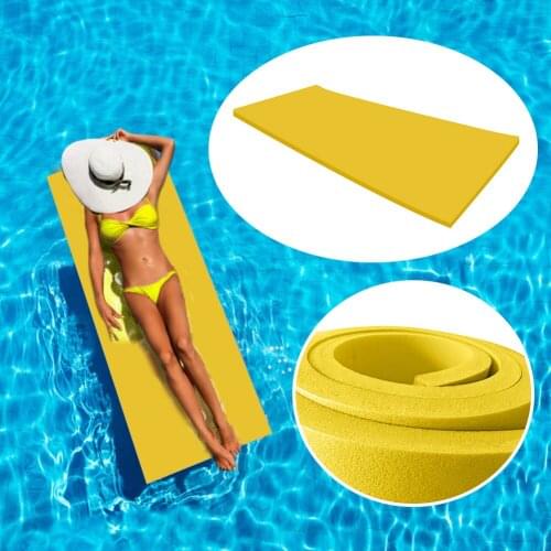 Water Float Mat Floatin Pool Float Water Blanket Floating Bed Water Hammock Soft Comfortable G Sleeping Cushion Foldable Latest