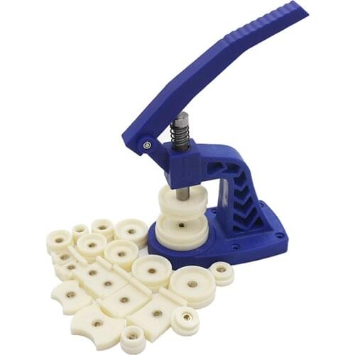 Durable Premium 21Piece Watch Press Set Back Case Closer Crystal Glass Fitting Watch Repair Tool, Come with 20 Addition Dies