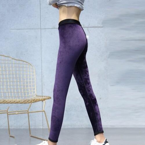 Winter Warm Pants womens Plus Velvet Thicken Leggings Skinny Casual Keep Warm Trousers High Waist Large Size Women Leggings