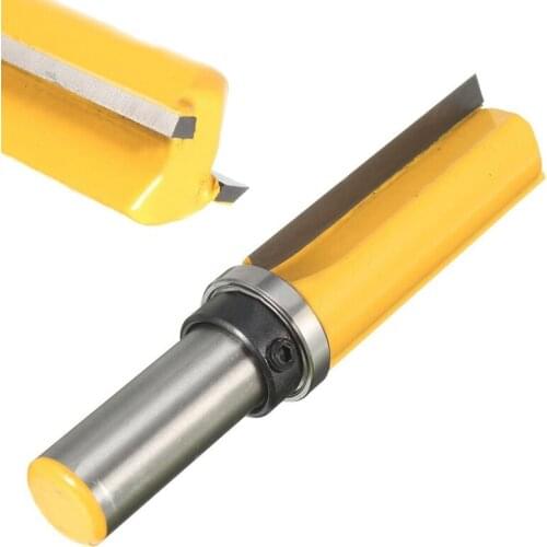 1pc Flush Trim Pattern Router Bit 3/4''W X 2''H 1/2'' Shank Router Bit For Wood Cutter Tool