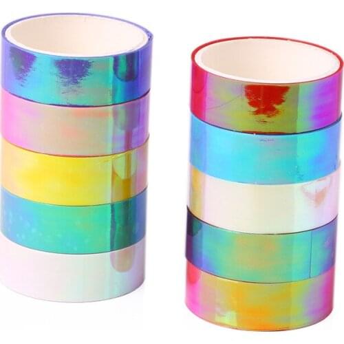 10 Pieces/lot) Colorful Washi Tape DIY Scrapbooking Masking Tape Lot