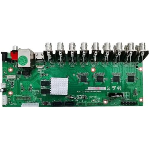 H.265+ XMeye 1080N 16CH Playback 16channel Coaxial AHD DVR Motherboard LY7016-1080N