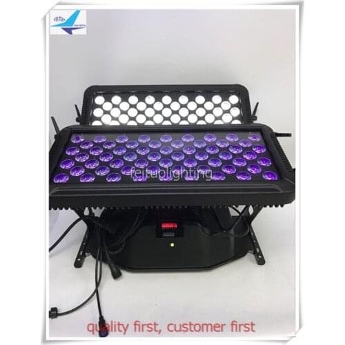 8/lot outdoor super bright 120x18w rgbwa uv 6 in 1 led city color wash light, city color led dmx 512 biggest power