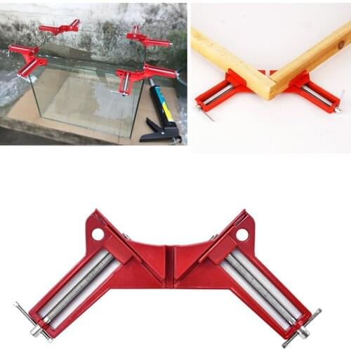 Aluminum metal Assembly toolsNew Multifunction90 Degrees Angle Clamp Right Angle Woodworking Frame Clamp DIY Glass