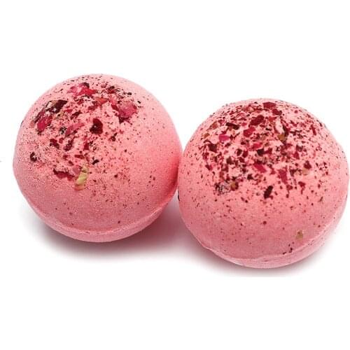100g/pcs Dried flowe Bath Bombs Moisturizing Bath Salt Soap Bubble Shower Bombs Ball Body Cleaner Spa Essential Oil