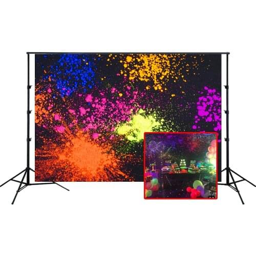 HUAYI Photography Backdrop Birthday Party Decor Photo Background Splash effect Prom Celebration Photo Booth Backdrop W-2312