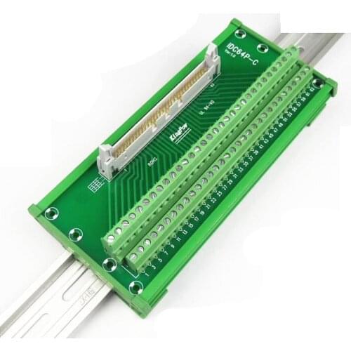 IDC64P Horn Seat Relay Terminal Block PLC Terminal Block 64 Core Transfer Terminal