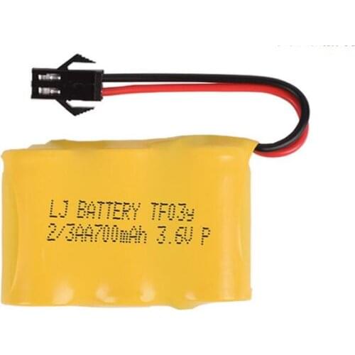 MasterFire NI-CD 2/3AA 700mah 3.6V Battery Remote deformation car Electric toys robot rechargeable batteries with SM-2P Plug