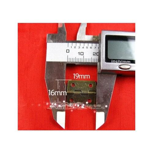 Round box hinge hardware accessories small hinges bronze color tin gift box accessories