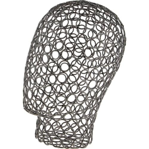Metal Human Head Shape Design Stable Wigs Drying Support Hat Sports Caps Headset Display Holder