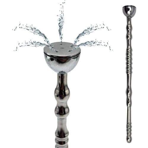 Metal Stainless Steel Shower Catheter Catheter Toy Urethral Dilation Stimulates Homosexual Alternative Adult Sex Toys