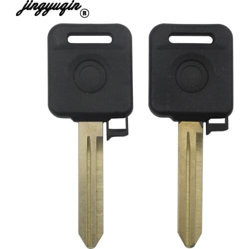 Jingyuqin Transponder Uncut Blade Blank Car Key Shell Cover Case For Nissan Teana Versa Livina Sunny Sylphy March X-trail